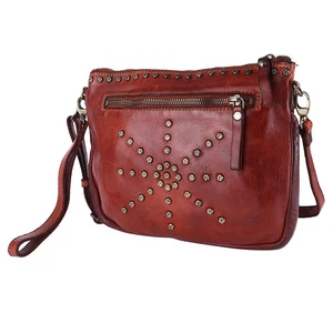 SW Spaghetti Western Swc207Cg Cross Body I Vintage Handmade Drum Dyed Genuine - Picture 1 of 6