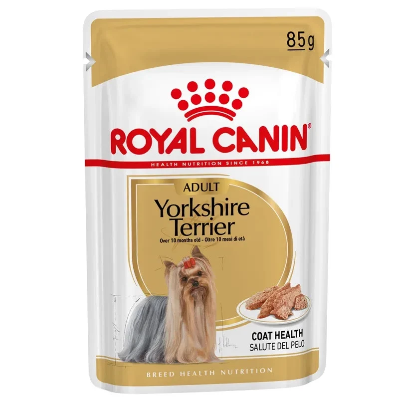 Royal Canin Yorkshire Terrier Adult Mousse 12 x 85 g Feuchtnahrung für Yorkshire - Bild 1 von 1