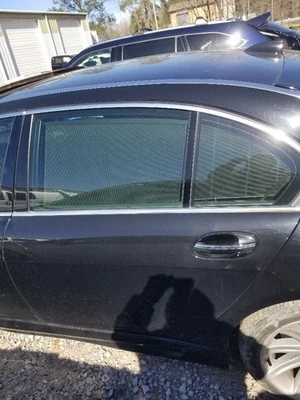 06 2006 BMW 760Li OEM DRIVER LEFT REAR DOOR BLACK  Foto 1 de 4