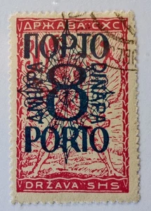 Jugoslawien, Slowenien Briefmarke, 1920, sc#3LJ21, gebraucht - Bild 1 von 2