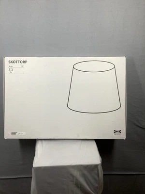 IKEA SKOTTORP 17” White Lamp Shade for Floor Lamp or Ceiling Pendant – Brand New - Image 1 of 4