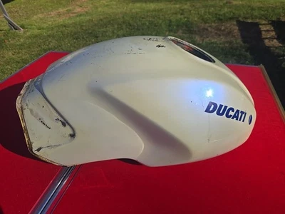 2002 02-06 Ducati Monster M620 600 Steel Gas Fuel Tank Petrol Reservoir Cell - Image 1 of 4