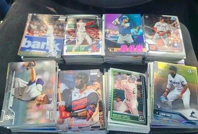 HUGE 22-2023-24, 25  Baseball CARD LOT 1000 Cards Topps, Panini, And More!!!  - Image 1 of 2