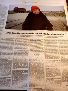 EVA UMLAUF; NEUE PRÄSIDENTIN INTERNAT. AUSCHWITZ-KOMITEE INTERVIEW v. '25 ß - Picture 1 of 2