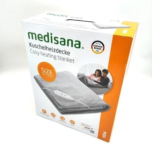 Medisana Heizdecke Bettwaren Wohnzimmer HDW Warm Kuschelig Waschbar Abschaltung - Bild 1 von 8