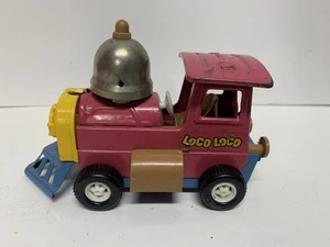 Vintage Topper Metall Spielzeug Zug Motor Japan Glocke Mehrfarbig Rarität Selten Lok - Bild 1 von 3
