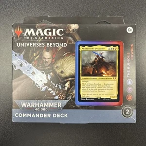 Magic The Gathering Universes Beyond Warhammer 40k The Ruinous Powers Commander Deck Nuevo JY - Imagen 1 de 2