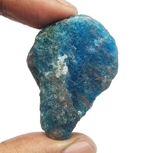 267 Ct Natural Blue Apatite Raw Rough Stone AAA Quality Loose Gemstone Specimen - Picture 1 of 6