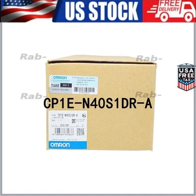 OMRON 1PCS new CP1E-N40S1DR-A PLC unit Controller module Fast Shipping In Box - Image 1 of 4