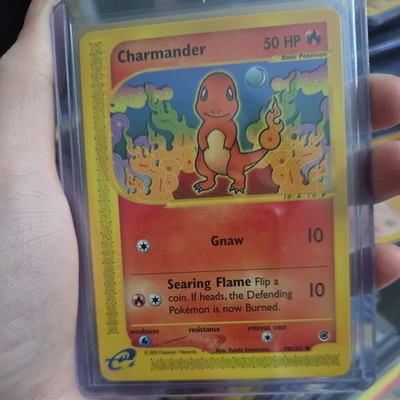 Pokemon Common Non-Holo Charmander  98/165 Expedition Set 2002 LP - Image 1 of 4