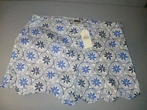 Blue Scalloped Serena Shorts by Mud Pie, Size Medium (8-10) NWT - Picture 1 of 8