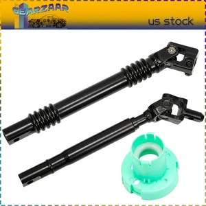 New Upper & Lower Steering Shaft Kit For CHEVY SILVERADO GMC 1500 2500 3500 - Picture 1 of 19