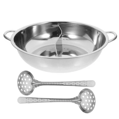  Pentola Con Coperchio Inox Forniture Cucina Acciaio Inossidabile - Immagine 1 di 4