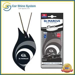 Dr.Marcus 2x Sonic Hanging Air Car Freshener Black French Perfume - Picture 1 of 1