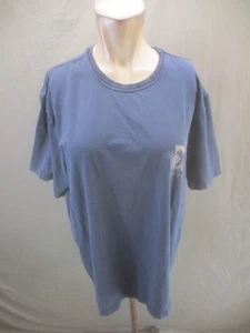 Bearbottom Size XL Mens Blue Short Sleeve Crew Neck Logo Casual TShirt 056 - Picture 1 of 9