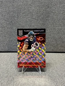 2020 Panini Chronicles Turn of the Century Cole Kmet Rookie Red Auto RC /99 - Picture 1 of 3