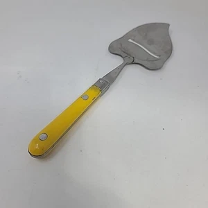 VTG Cheese Plane Slicer Stainless Steel Bakelite Handle Yellow Server Viking Jap - Picture 1 of 12