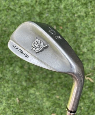 Lynx Master RH Pitch Wedge Iron Original 3D Logo Steel Shaft 35” - Image 1 of 4