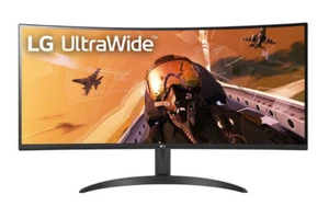 LG 34''QHD 21:9 Curved UltraWide™ (3440 x 1440) VA Monitor -160Hz Refresh Rate - - Picture 1 of 1