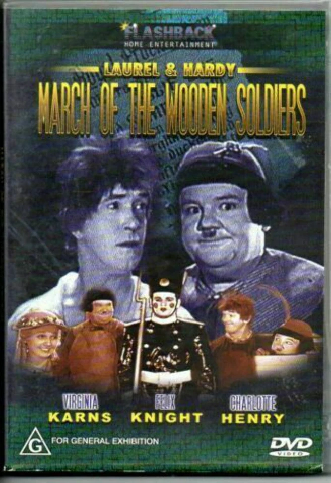 Laurel & Hardy - March of the Wooden Soldiers - DVD brand new sealed t108 - Image 1 of 1