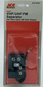 VHF UHF FM Separator 300 Ohm Input 300 Ohm Output Ace 32054 - Picture 1 of 2