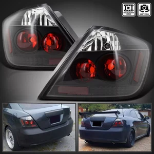 Black Fits 2004-2010 Scion tC Tail Lights Parking Brake Lamps Left+Right 04-10 - Picture 1 of 10