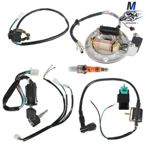 Wiring Loom Harness Ignition Coil CDI Box Stator For 50-140cc Dirt Pit Bike ATV - Foto 1 di 8