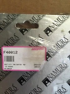 NAMURA TECHNOLOGIES GASKET KIT NA-40012F 2006-13 YFM 700R RAPTOR - Picture 1 of 1