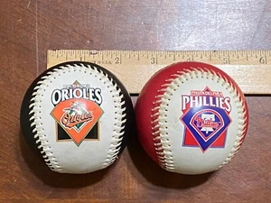 MLB 2003 Limited Edition Baltimore Orioles Philad. Phillies Fotoball Baseballs - Picture 1 of 4