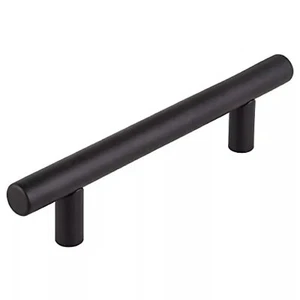 559666 Design House Truss/Hallow Bar Cabinet Pull, 6'' (96 mm), Matte Black - Picture 1 of 10