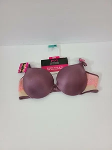Maidenform Self Expressions size 36B style SE6660 Pushes up & In Bra- Purple - Picture 1 of 3