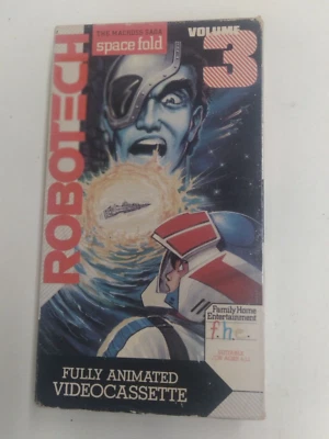 ROBOTECH SPACE FOLD, The Macross Saga, Vol 3, FHE, VHS Videocassette - Image 1 of 2