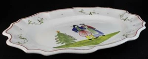 Plato Quimper L'ESPRIT DE NOEL 17" EXCELENTE ESTADO - Imagen 1 de 6