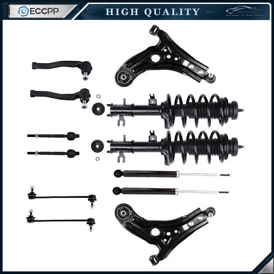 Front Struts Rear Shocks + Suspension Kit For Chevrolet Aveo 5 Pontiac Wave - Imagem 1 de 4