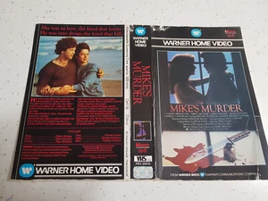 Mike's Murder VHS Video Sleeve - Large Box Warner 1984 - Picture 1 of 1