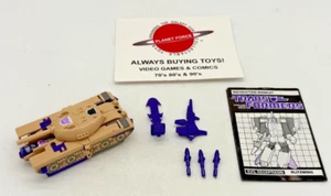 Figura Blitzwing 1985 con folleto completo G1 Transformers Triple Changers - Imagen 1 de 3
