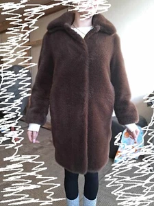 Damen winter Kunstpelzmantel XS/S - Bild 1 von 4