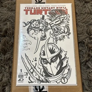 Teenage Mutant Ninja Turtles 1 Camron Johnson 4 Artist Mark Up NYC 2024 - 1 Of 1 - Picture 1 of 12