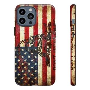 Funda resistente bandera americana y de Gadsden para iPhone 13 - No me pises - Imagen 1 de 9