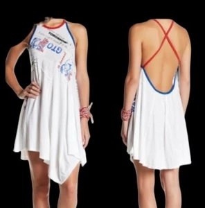 Free People Batter Up! dress Rare & Adorb Medium - Picture 1 of 4
