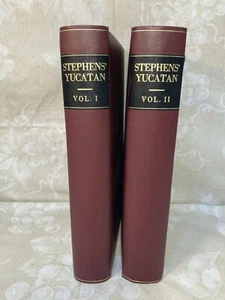 Incidents of Travel in Yucatan by John L. Stephens 2 Volumes 1848 - Picture 1 of 12