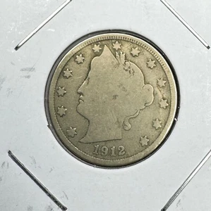 1912 Denver Mint Liberty Nickel 5¢ #EB5028 - Picture 1 of 3