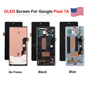 OLED für Google Pixel 7a LCD Display Bildschirm Digitizer Ersatz Blau Schwarz - Bild 1 von 18