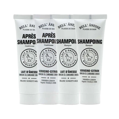 Label Provence French Shampoo and Conditioner with Donkey Milk 30ml Travel Size