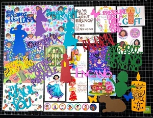 ENCANTO Scrapbook Kit! Project Life, Paper, die cuts, Bruno, Miribel, Madrigal - Picture 1 of 1
