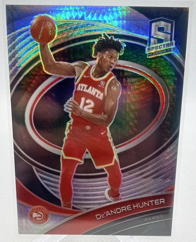 2020-21 Panini Spectra #86 De'Andre Hunter Asia Black White - Image 1 of 1