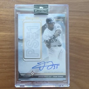 2023 Luminaries Frank Thomas Home Run Kings Blue Auto 02/15 On Card! - Picture 1 of 2