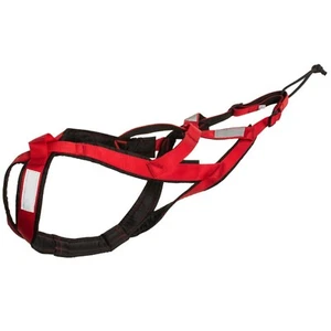 Strong Sled Vest Dog Pulling Harness X Back Reflective for Skijoring Canicross - Picture 1 of 18