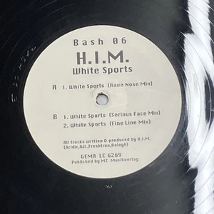 H.I.M. - White Sports - Bash 12" Vinyl 1993 Germany - BASH 06 - Picture 1 of 3