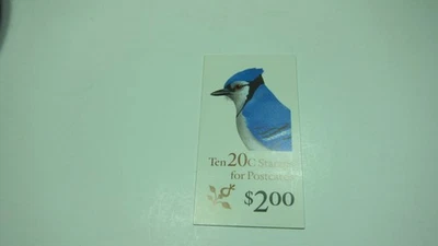 U.S. 1995 Blue Jay Stamp Booklet. Scott # BK172 (10 of Scott # 2483) (20cent) - Image 1 of 2